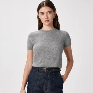 Quince Gray Short Sleeve Tee